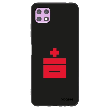 Picasee Samsung Galaxy A22 A226B 5G Hülle - Schwarzes Silikon - Le Plastenciaga