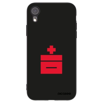 Picasee Apple iPhone XR Hülle - Schwarzes Silikon - Le Plastenciaga