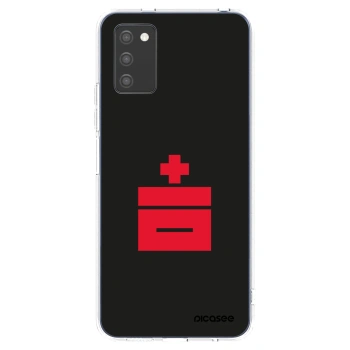 Picasee Samsung Galaxy A02s A025G Hülle - Transparentes Silikon - Le Plastenciaga
