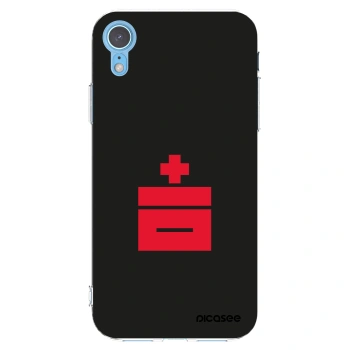 Picasee Apple iPhone XR Hülle - Transparentes Silikon - Le Plastenciaga