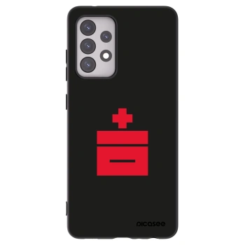 Picasee Samsung Galaxy A52s 5G A528B Hülle - Schwarzes Silikon - Le Plastenciaga