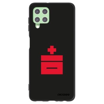 Picasee Samsung Galaxy A22 A225F 4G Hülle - Schwarzes Silikon - Le Plastenciaga