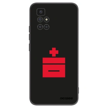Picasee Xiaomi Redmi 10 Hülle - Schwarzes Silikon - Le Plastenciaga