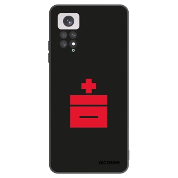 Picasee Xiaomi Redmi Note 11 Hülle - Schwarzes Silikon - Le Plastenciaga