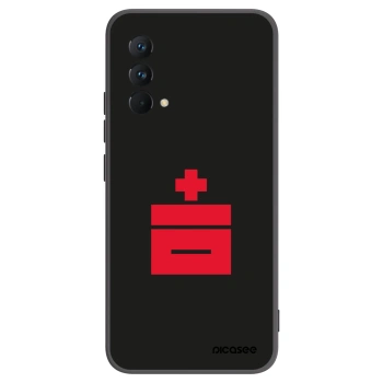 Picasee Realme GT Master Edition 5G Hülle - Schwarzes Silikon - Le Plastenciaga