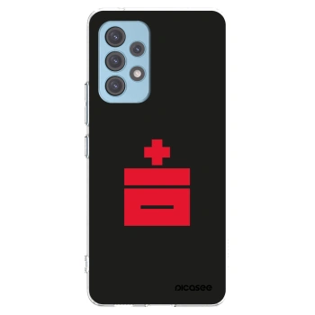 Picasee Samsung Galaxy A53 5G A536 Hülle - Transparentes Silikon - Le Plastenciaga