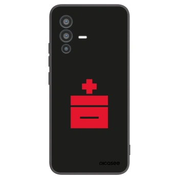 Picasee Vivo V23 5G Hülle - Schwarzes Silikon - Le Plastenciaga