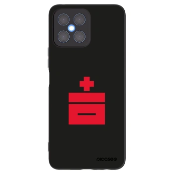 Picasee Honor X8 4G Hülle - Schwarzes Silikon - Le Plastenciaga