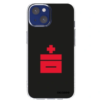 Picasee Apple iPhone 14 Hülle - Transparentes Silikon - Le Plastenciaga