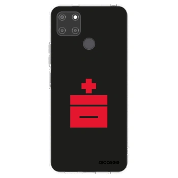 Picasee Realme C21Y Hülle - Transparentes Silikon - Le Plastenciaga