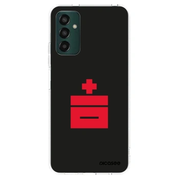 Picasee Samsung Galaxy M13 M135F Hülle - Transparentes Silikon - Le Plastenciaga