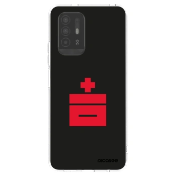 Picasee OPPO A94 5G Hülle - Transparentes Silikon - Le Plastenciaga