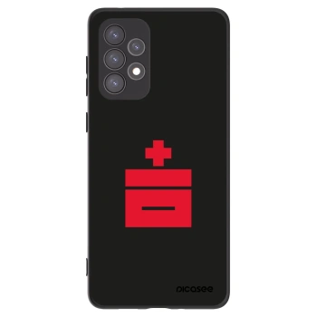Picasee Samsung Galaxy A73 5G Hülle - Schwarzes Silikon - Le Plastenciaga