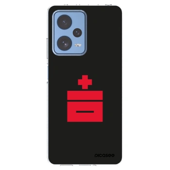 Picasee Xiaomi Redmi Note 12 Pro 5G Hülle - Transparentes Silikon - Le Plastenciaga