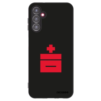 Picasee Samsung Galaxy A14 4G A145R Hülle - Schwarzes Silikon - Le Plastenciaga