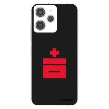 Picasee Xiaomi Redmi 12 4G Hülle - Transparentes Silikon - Le Plastenciaga