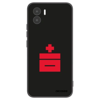 Picasee Xiaomi Redmi A2 Hülle - Schwarzes Silikon - Le Plastenciaga