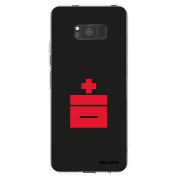 Picasee Samsung Galaxy S8 G950F Hülle - Transparentes Silikon - Le Plastenciaga