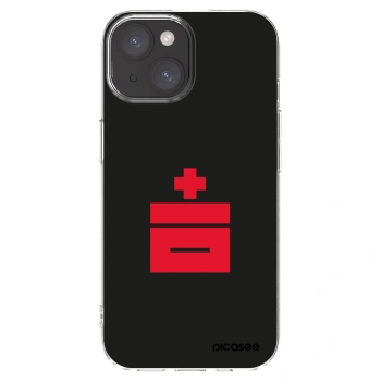 Picasee Apple iPhone 15 Hülle - Transparentes Silikon - Le Plastenciaga