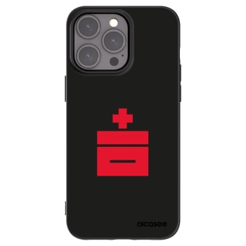 Picasee Apple iPhone 15 Pro Max Hülle - Schwarzes Silikon - Le Plastenciaga