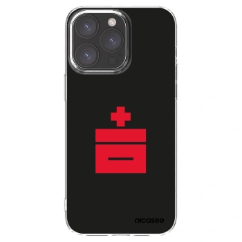 Picasee Apple iPhone 15 Pro Max Hülle - Transparentes Silikon - Le Plastenciaga
