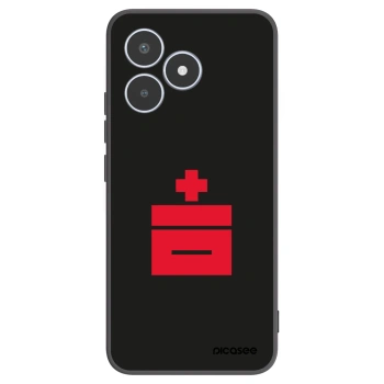 Picasee Realme C53 Hülle - Schwarzes Silikon - Le Plastenciaga