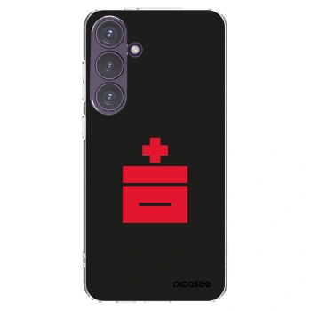 Picasee Samsung Galaxy S24+ S926B 5G Hülle - Transparentes Silikon - Le Plastenciaga