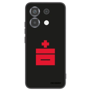 Picasee Xiaomi Poco X6 Hülle - Schwarzes Silikon - Le Plastenciaga