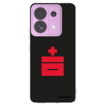 Picasee Xiaomi Redmi Note 13 Pro 5G Hülle - Transparentes Silikon - Le Plastenciaga