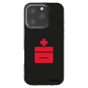 Picasee Apple iPhone 16 Pro Hülle - Transparentes Silikon - Le Plastenciaga