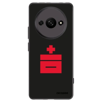 Picasee Xiaomi Redmi A3 Hülle - Schwarzes Silikon - Le Plastenciaga