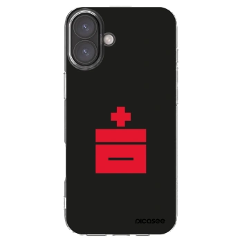 Picasee Apple iPhone 16 Plus Hülle - Transparentes Silikon - Le Plastenciaga