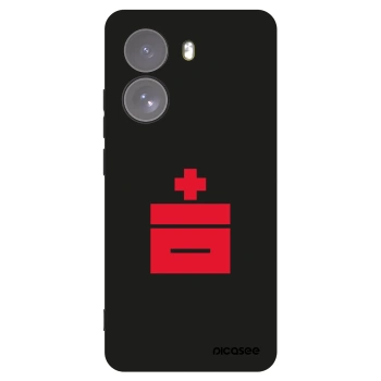 Picasee Xiaomi Poco X7 Hülle - Schwarzes Silikon - Le Plastenciaga