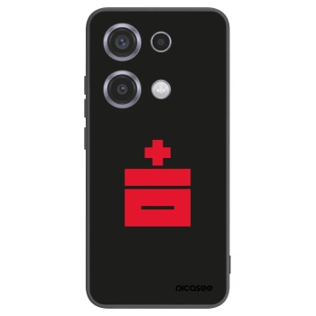 Picasee Xiaomi Redmi Note 14S Hülle - Schwarzes Silikon - Le Plastenciaga