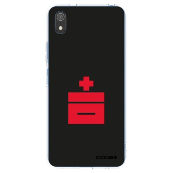 Picasee Xiaomi Redmi 7A Hülle - Transparentes Silikon - Le Plastenciaga