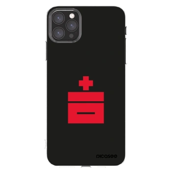 Picasee Apple iPhone 11 Pro Max Hülle - Transparentes Silikon - Le Plastenciaga