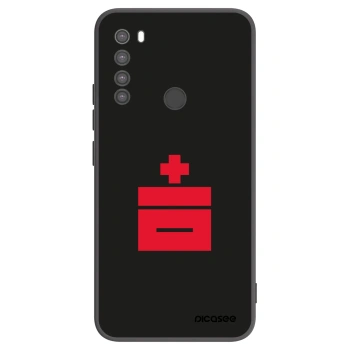 Picasee Xiaomi Redmi Note 8 Hülle - Schwarzes Silikon - Le Plastenciaga