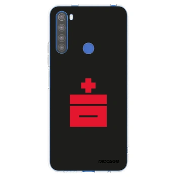 Picasee Xiaomi Redmi Note 8T Hülle - Transparentes Silikon - Le Plastenciaga