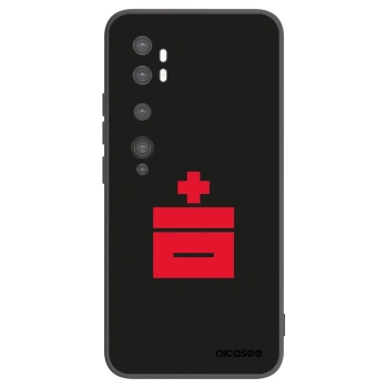 Picasee Xiaomi Mi Note 10 (Pro) Hülle - Schwarzes Silikon - Le Plastenciaga