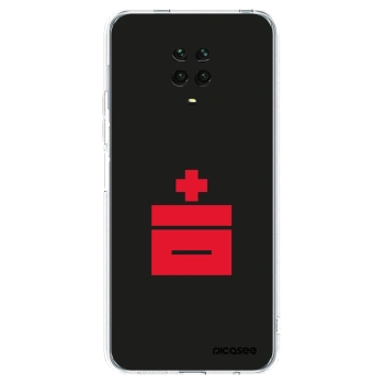 Picasee Xiaomi Redmi Note 9S Hülle - Transparentes Silikon - Le Plastenciaga