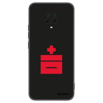 Picasee Xiaomi Redmi Note 9S Hülle - Schwarzes Silikon - Le Plastenciaga