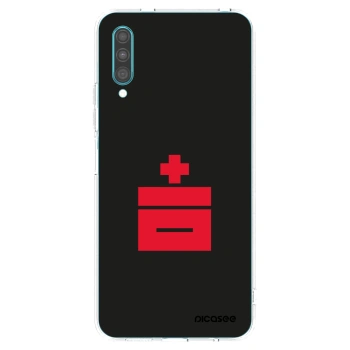 Picasee Samsung Galaxy A30s A307F Hülle - Transparentes Silikon - Le Plastenciaga