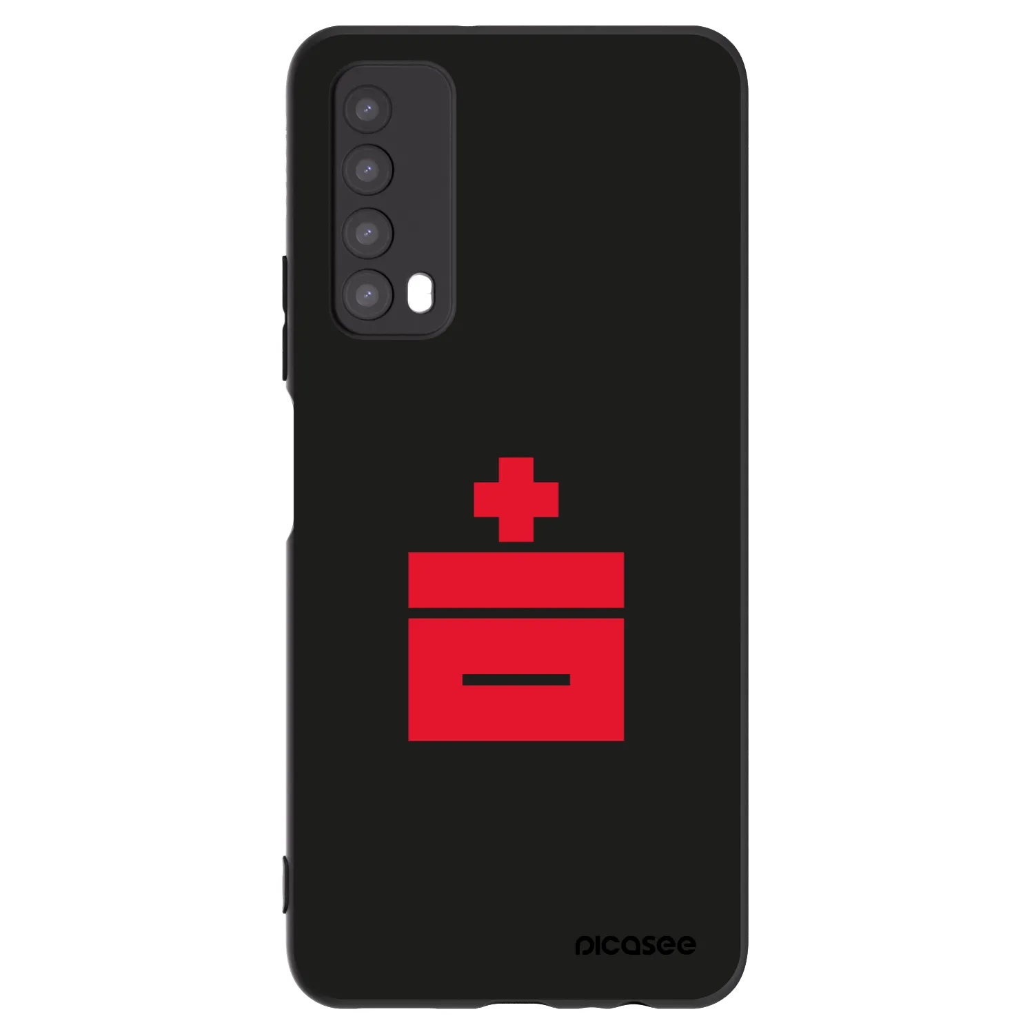 Picasee Huawei P Smart 2021 Hülle - Schwarzes Silikon - Le Plastenciaga