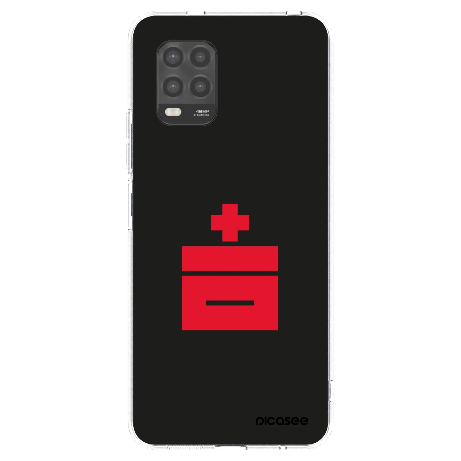 Picasee Xiaomi Mi 10 Lite Hülle - Transparentes Silikon - Le Plastenciaga
