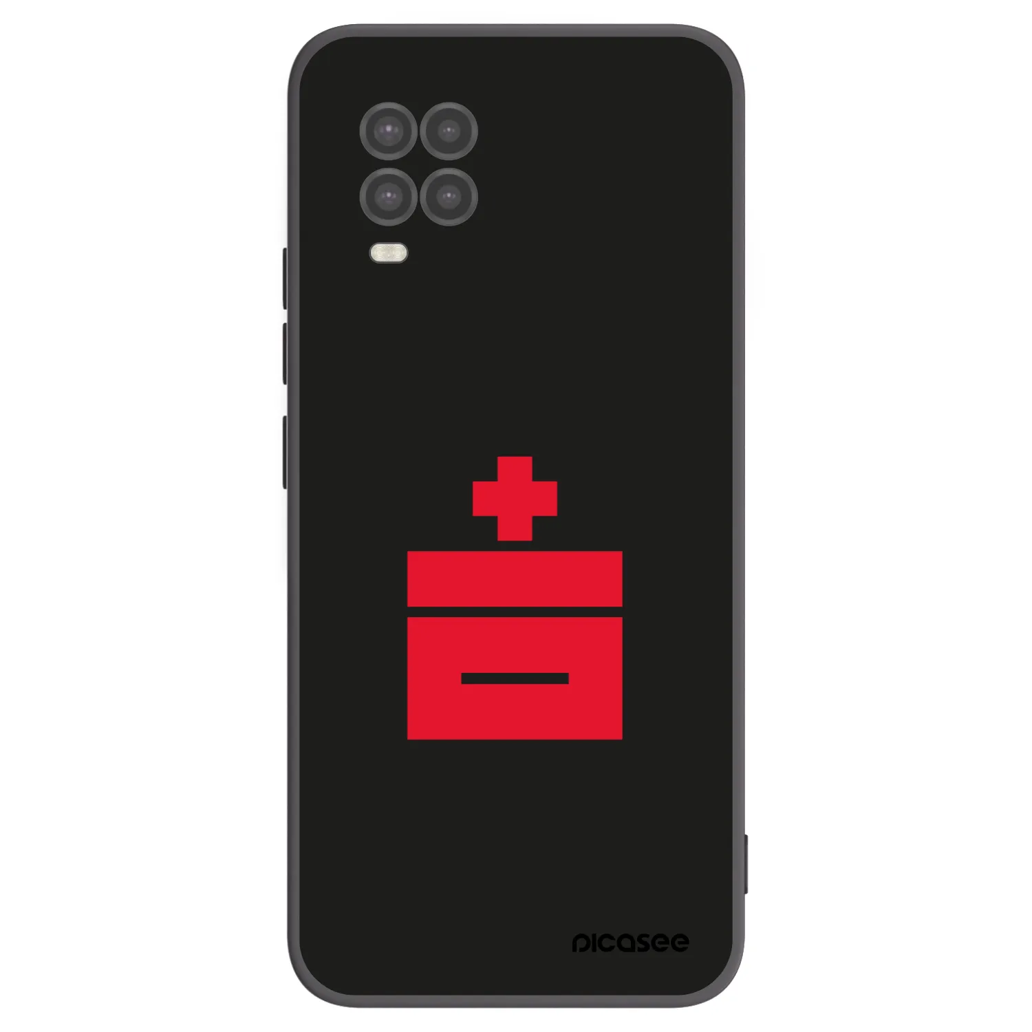 Picasee Xiaomi Mi 10 Lite Hülle - Schwarzes Silikon - Le Plastenciaga