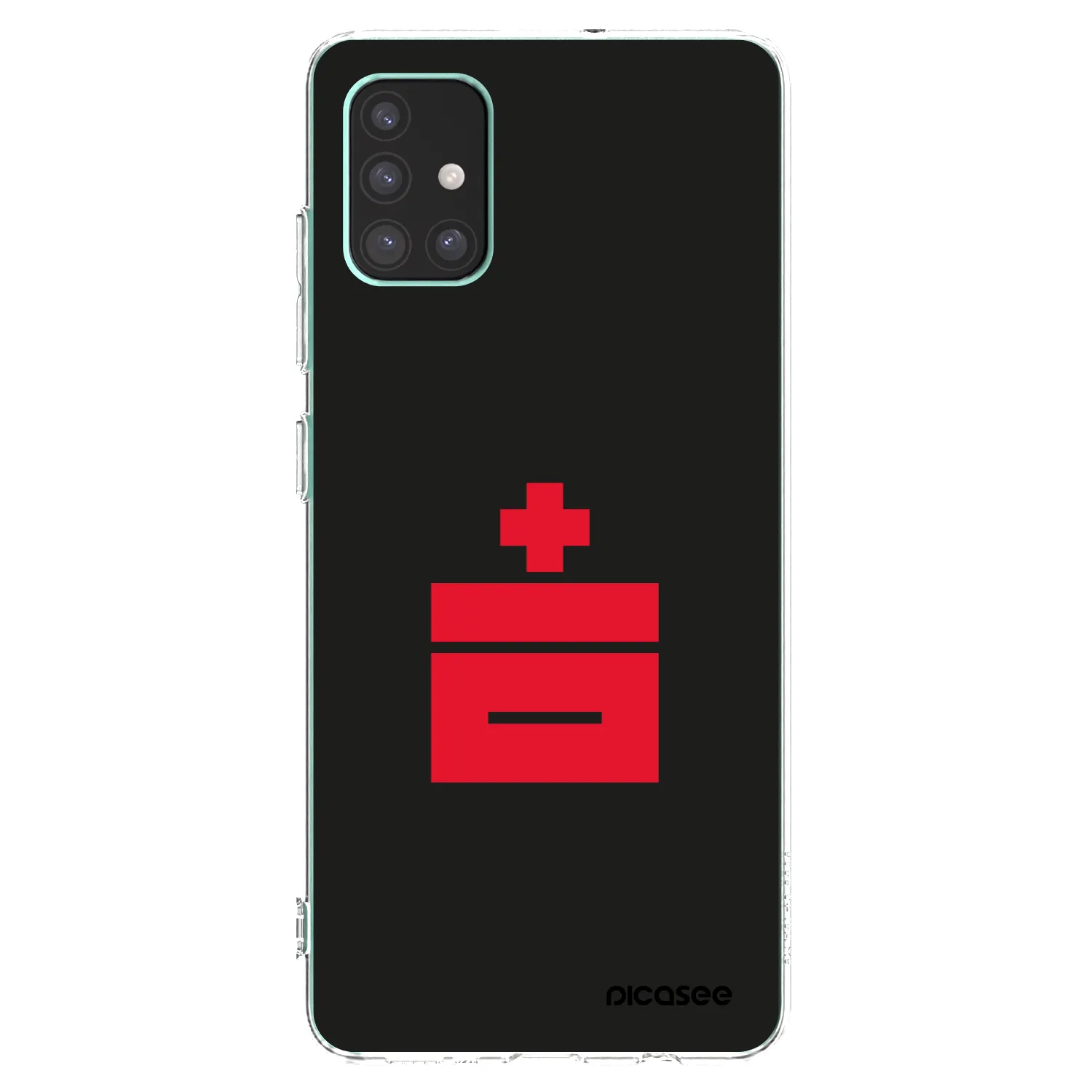 Picasee Samsung Galaxy M51 M515F Hülle - Transparentes Silikon - Le Plastenciaga