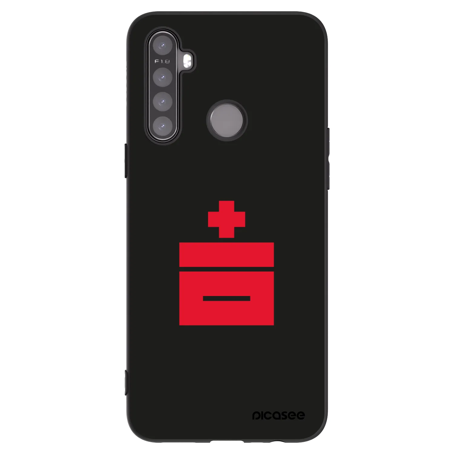 Picasee Realme 6i Hülle - Schwarzes Silikon - Le Plastenciaga