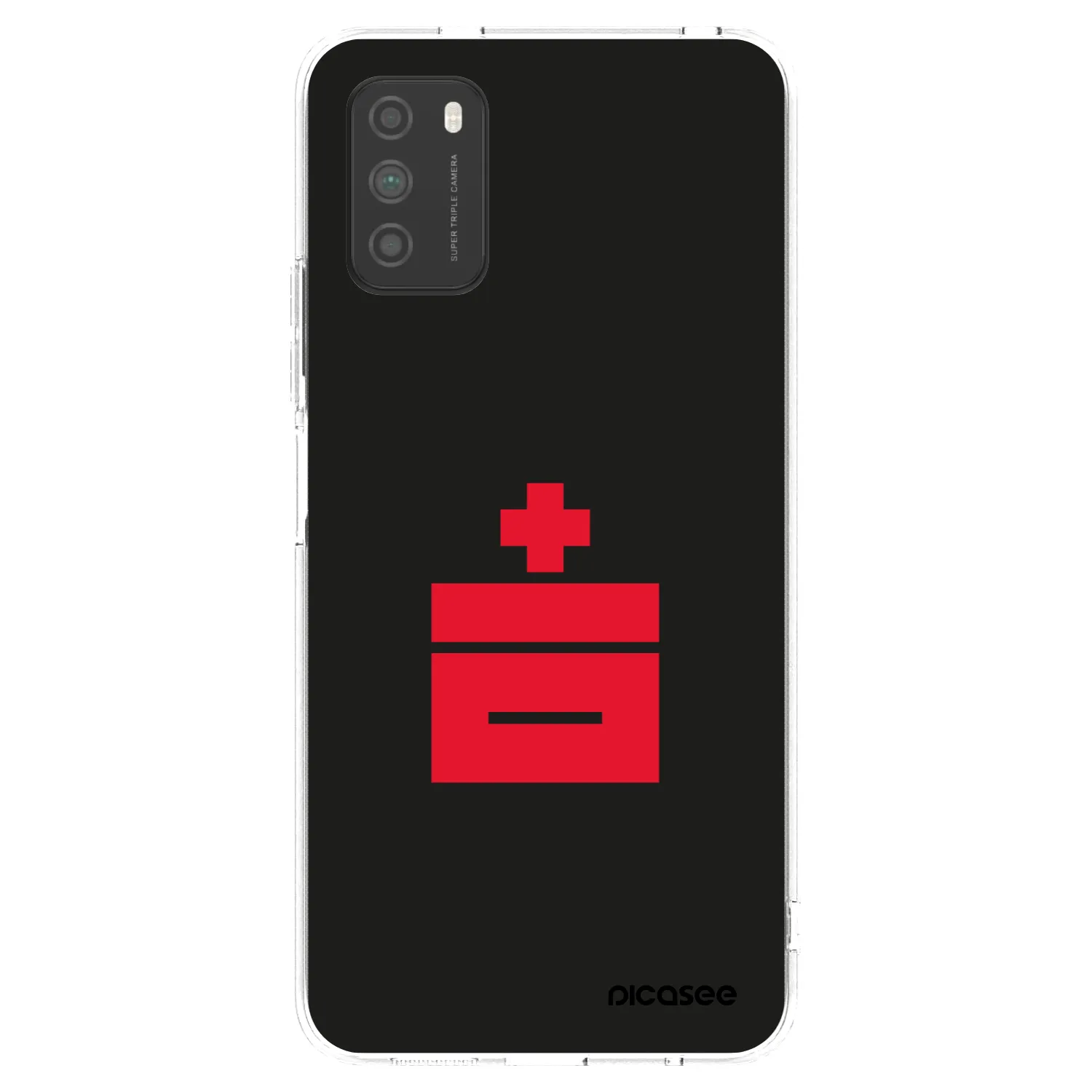 Picasee Xiaomi Poco M3 Hülle - Transparentes Silikon - Le Plastenciaga