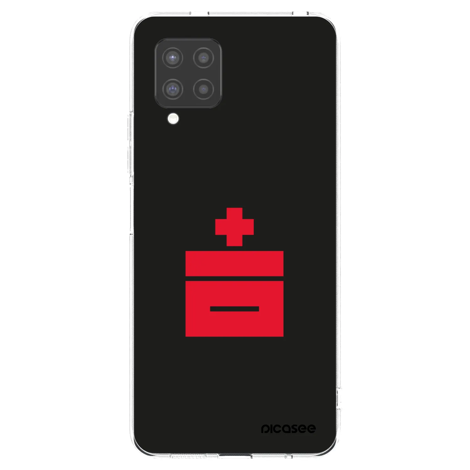 Picasee Samsung Galaxy A42 A426B Hülle - Transparentes Silikon - Le Plastenciaga