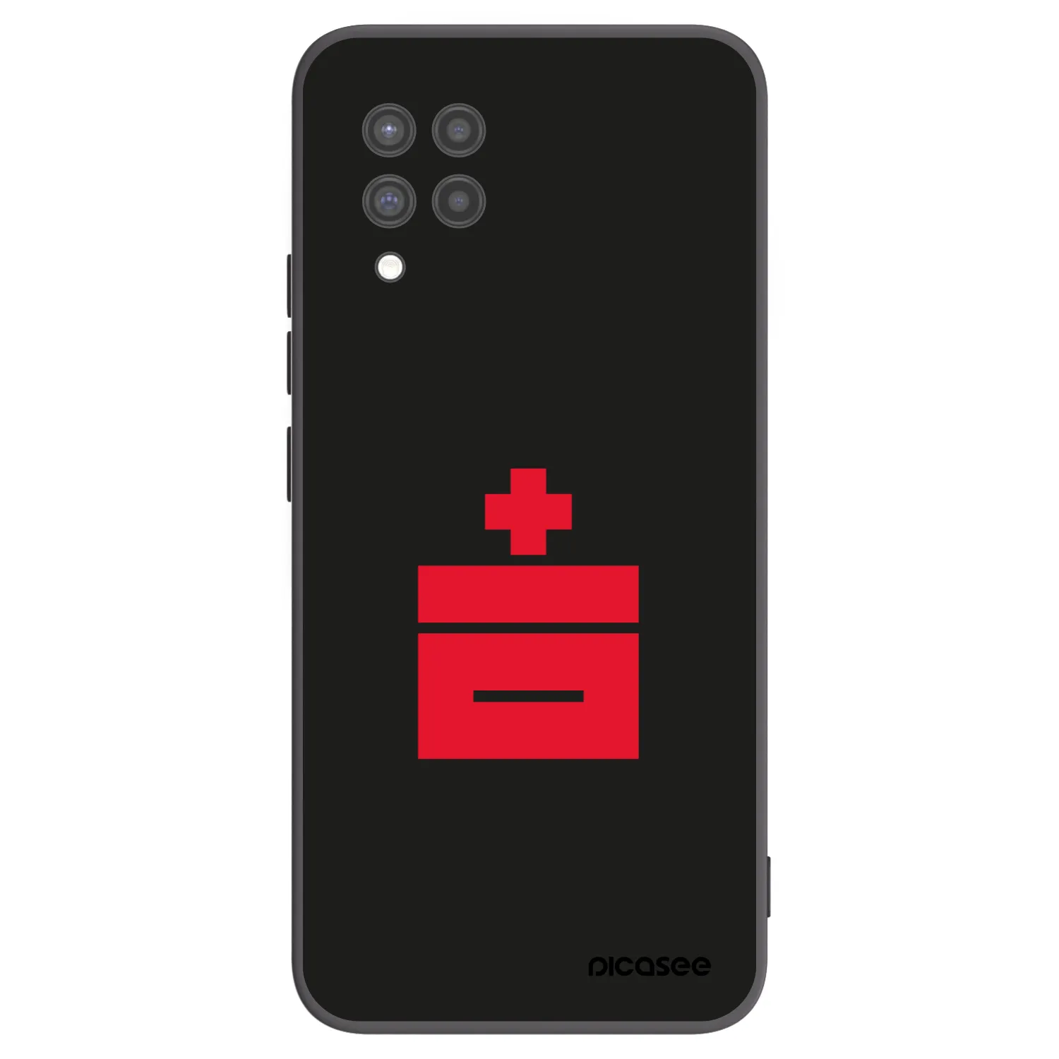 Picasee Samsung Galaxy A42 A426B Hülle - Schwarzes Silikon - Le Plastenciaga